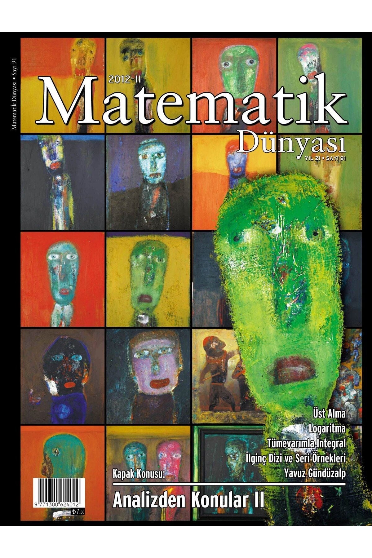 Matematik Dünyası Dergisi Sayı:91 Yıl:2012 – II | Nesin Yayınevi (Ciltsiz)