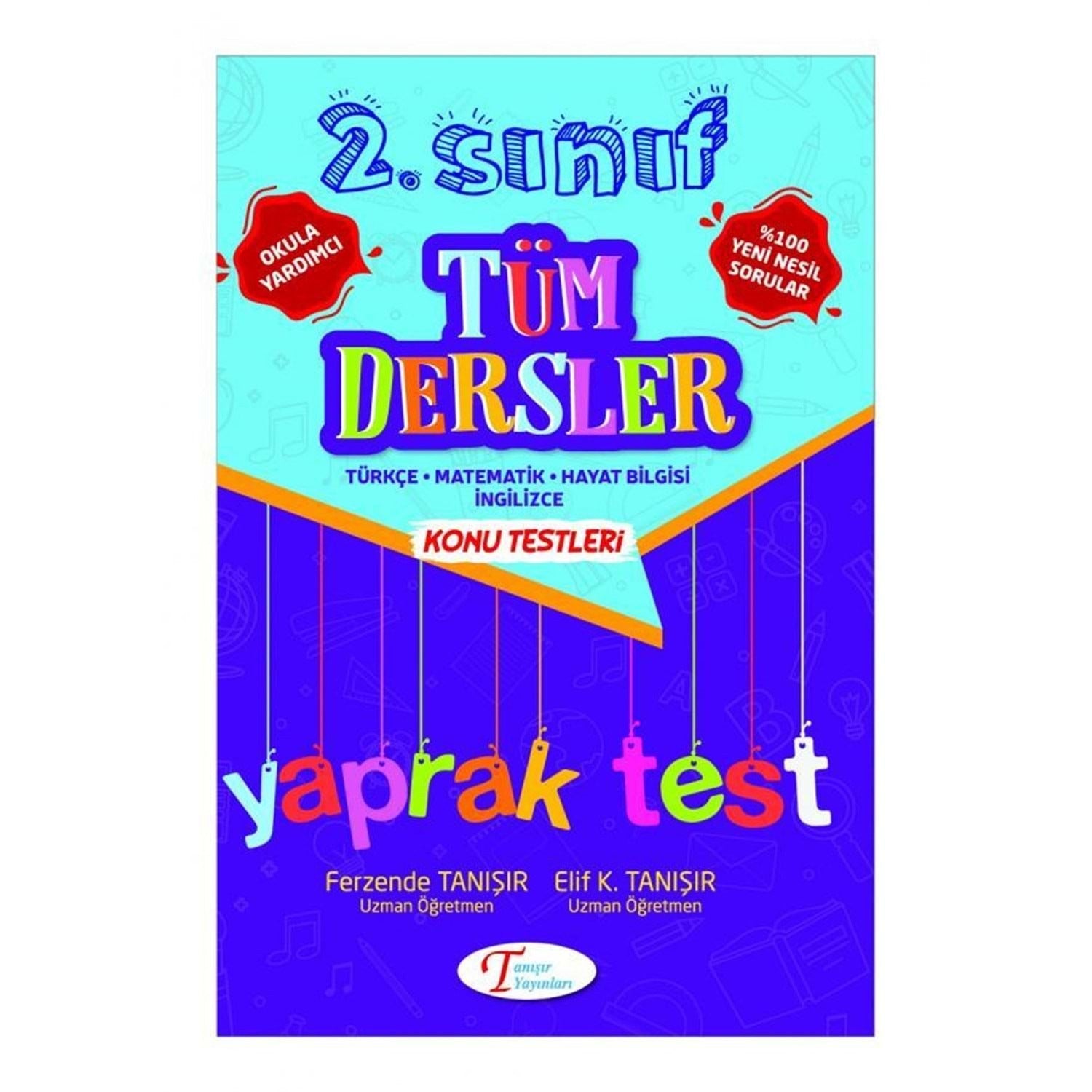 2. Sınıf Tüm Dersler Konu Testleri Test
