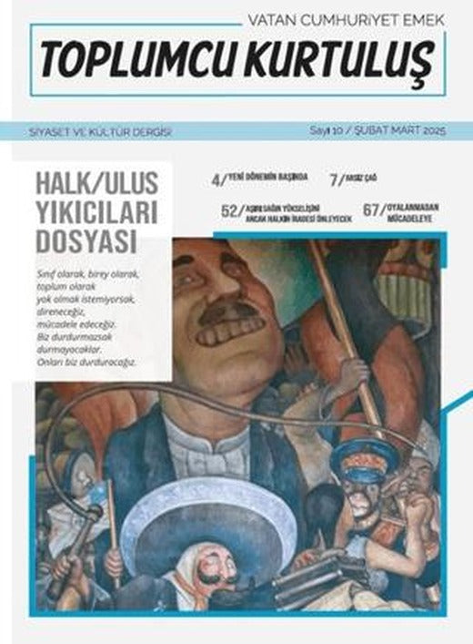 Toplumcu Kurtuluş Sayı: 10 | Uluçınar Yayınları (Ciltsiz)
