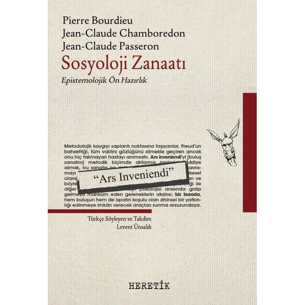 Sosyoloji Zanaatı - Epistemolojik Ön Hazırlık | Heretik Yayıncılık (İnce Kapak)