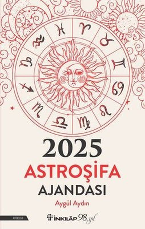 2025 Astroşifa Ajandası | İnkılap Kitabevi (İnce Kapak)