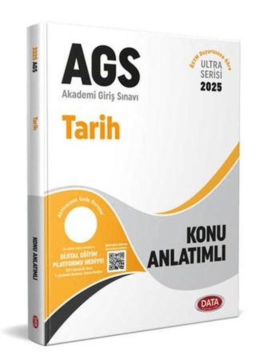 2025 AGS Ultra Serisi Tarih Konu Anlatımlı Data Yayınları | Data Yayınları (Ciltsiz)