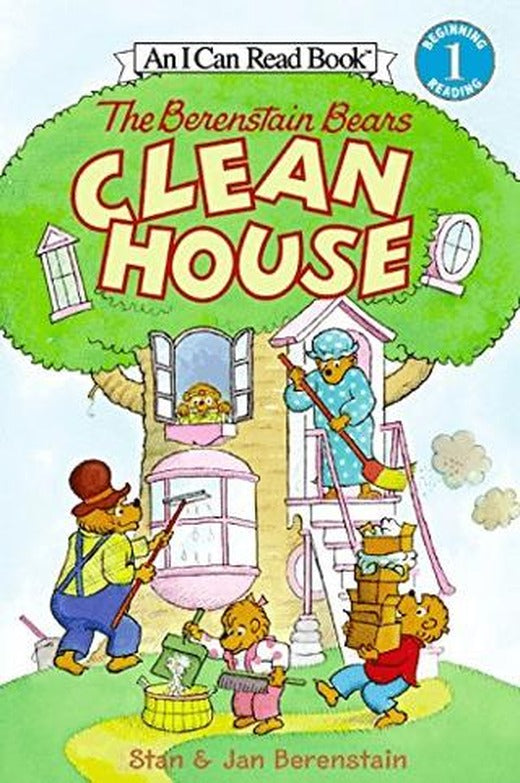The Berenstain Bears Clean House | HarperCollins (Ciltsiz)