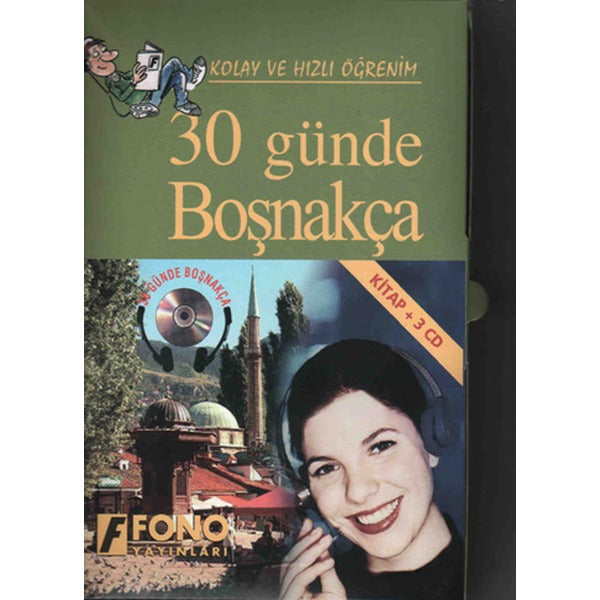 30 Günde Boşnakça CD'li Set | Fono Yayınları
