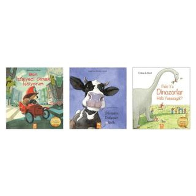Resimli Hikayeler Seti (3 Kitap Takım) | Eksik Parça Yayınları (Ciltsiz)