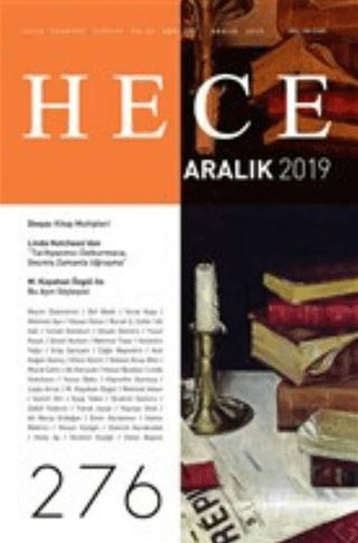 Hece Aylık Edebiyat Dergisi Sayı: 276 Aralık 2019 | Hece Dergisi (Ciltsiz)