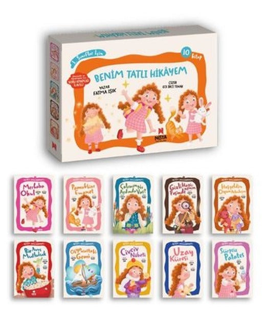 Benim Tatlı Hikayem Seti - 10 Kitap Takım | Nista Yayınları (İnce Kapak)