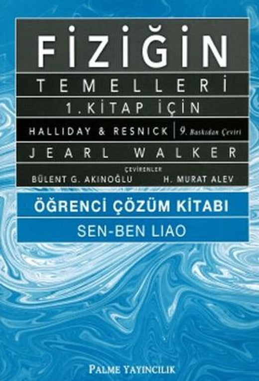 Fiziğin Temelleri 1. Kitap İçin Öğrenci Çözüm Kitabı | Palme Yayıncılık (Ciltsiz)