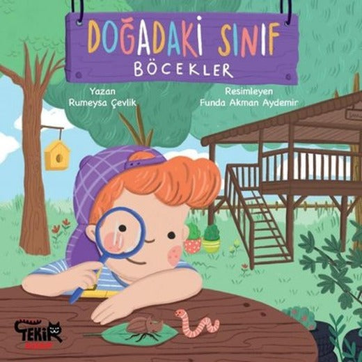Doğadaki Sınıf - Böcekler | Tekir Kitap (İnce Kapak )