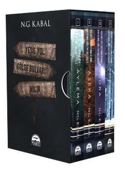 Gecenin Hikayesi Seti - 4 Kitap Takım - Kutulu | Martı Yayınları