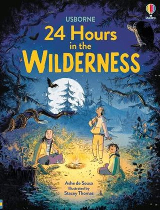 24 Hours in the Wilderness | Usborne (Ciltli)