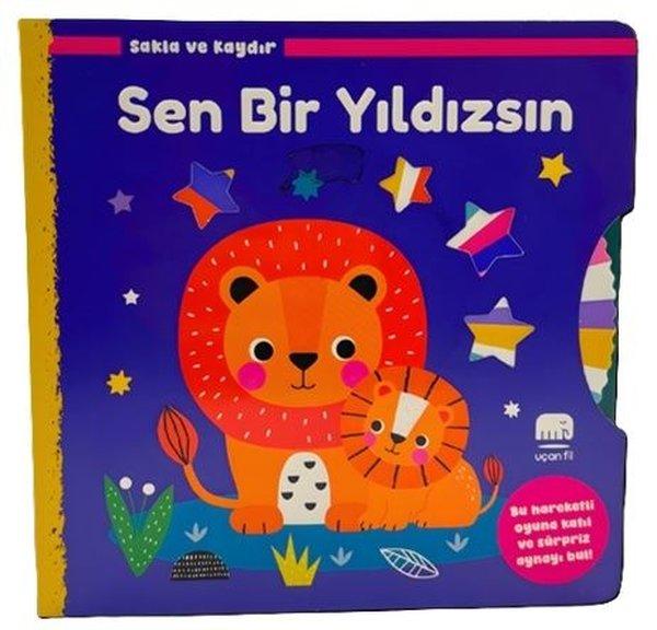 Sen Bir Yıldızsın - Sakla ve Kaydır | Uçan Fil (Ciltli)  - Resim 1