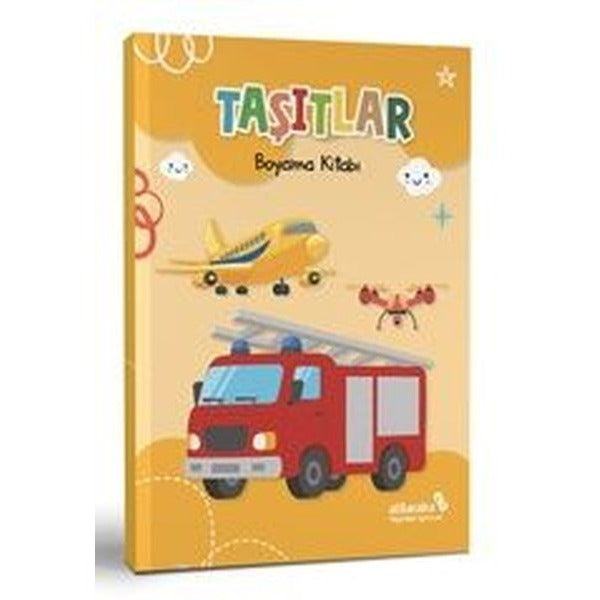 Taşıtlar - Boyama Kitabı | alBaraka Yayınları (İnce Kapak)