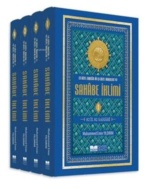 Sahabe İklimi 82 İl 82 Sahabi (4 Cilt Takım) | Siyer Yayınları (Ciltli)