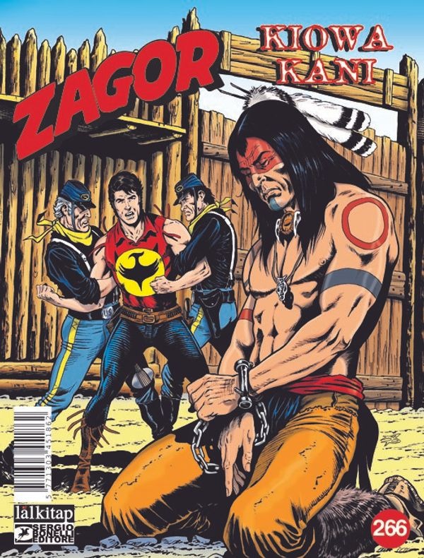 Zagor Sayı 266 - Kiowa Kanı | Lal (İnce Kapak)