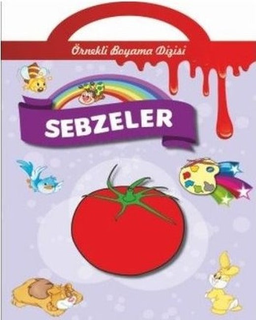 Sebzeler Örnekli Boyama | Parıltı Yayınları