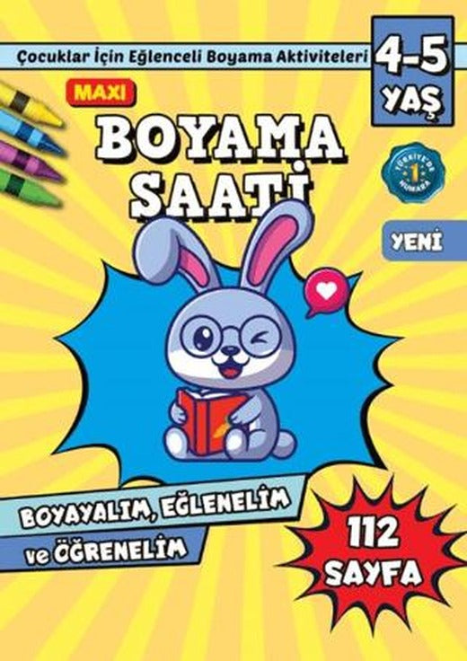 Maxi Boyama Saati 5 | Maxi Yayıncılık (Ciltsiz)