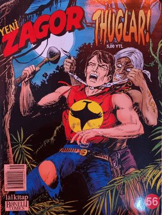 Yeni Zagor Sayı: 56 Thuglar! | Lal Kitap (Ciltsiz)  - Resim 1