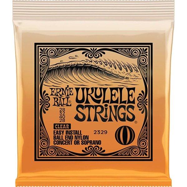 Ernie Ball P02329 Ukulele Teli - Şeffaf Naylon Tasarım
