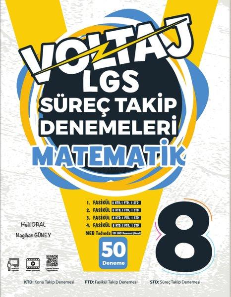 8.Sınıf Matematik Voltaj LGS Süreç Takip Denemeleri | Berkay Yayıncılık (İnce Kapak)  - Resim 1