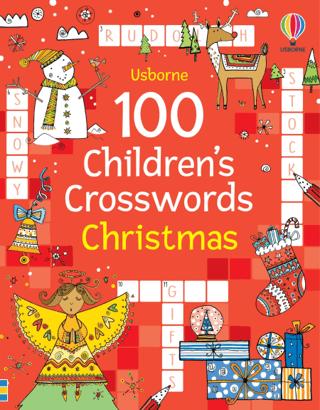 100 Children's Crosswords: Christmas | Usborne (Ciltsiz)  - Resim 1