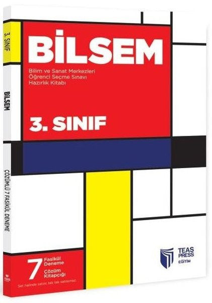 3.Sınıf Bilsem Çözümlü 7 Fasikül Deneme - Kolektif kitap kapağı