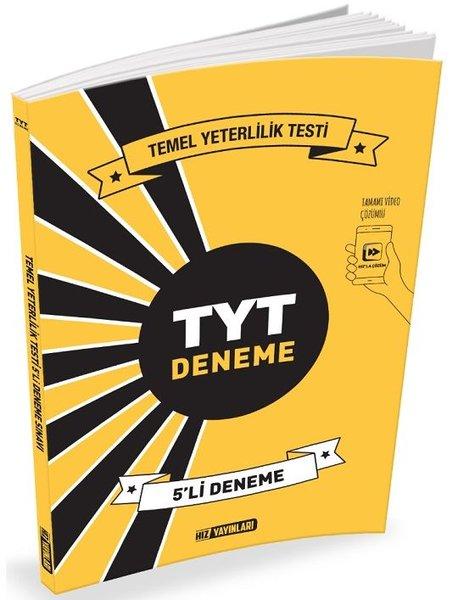 TYT Deneme 5'li Deneme | Hız Yayınları (İnce Kapak)  - Resim 1