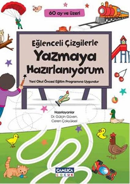 Eğlenceli Çizgilerle Yazmaya Hazırlanıyorum | Çamlıca Çocuk Yayınları (İnce Kapak)  - Resim 1