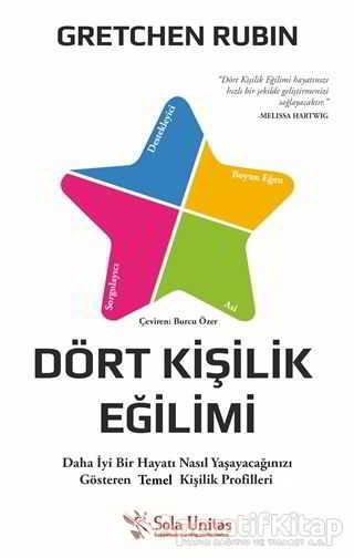 Dört Kişilik Eğilimi - Gretchen Rubin - Sola Unitas - Gretchen Rubin kitap kapağı