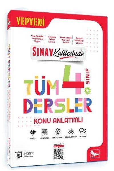 4. Sınıf Tüm Dersler Konu Anlatımlı | Sınav Yayınları (İnce Kapak)  - Resim 1