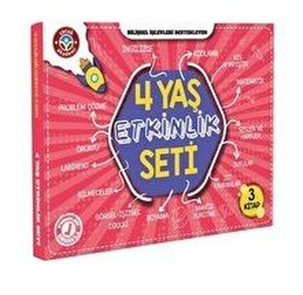 4 Yaş Etkinlik Seti | Çocuk Akademi Yayınları (İnce Kapak)  - Resim 1