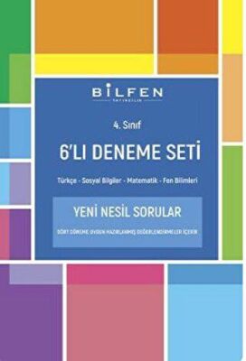 4. Sınıf 6'lı Deneme Seti - Kolektif kitap kapağı