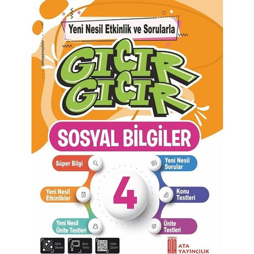 4. Sınıf Gıcır Gıcır Sosyal Bilgiler kitap kapağı