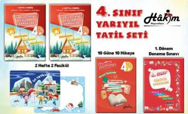 4. Sınıf Kış Tatil Seti kitap kapağı