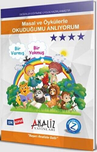4.Sınıf Masal ve Öykülerle Okuduğumu Anlıyorum - Kolektif kitap kapağı