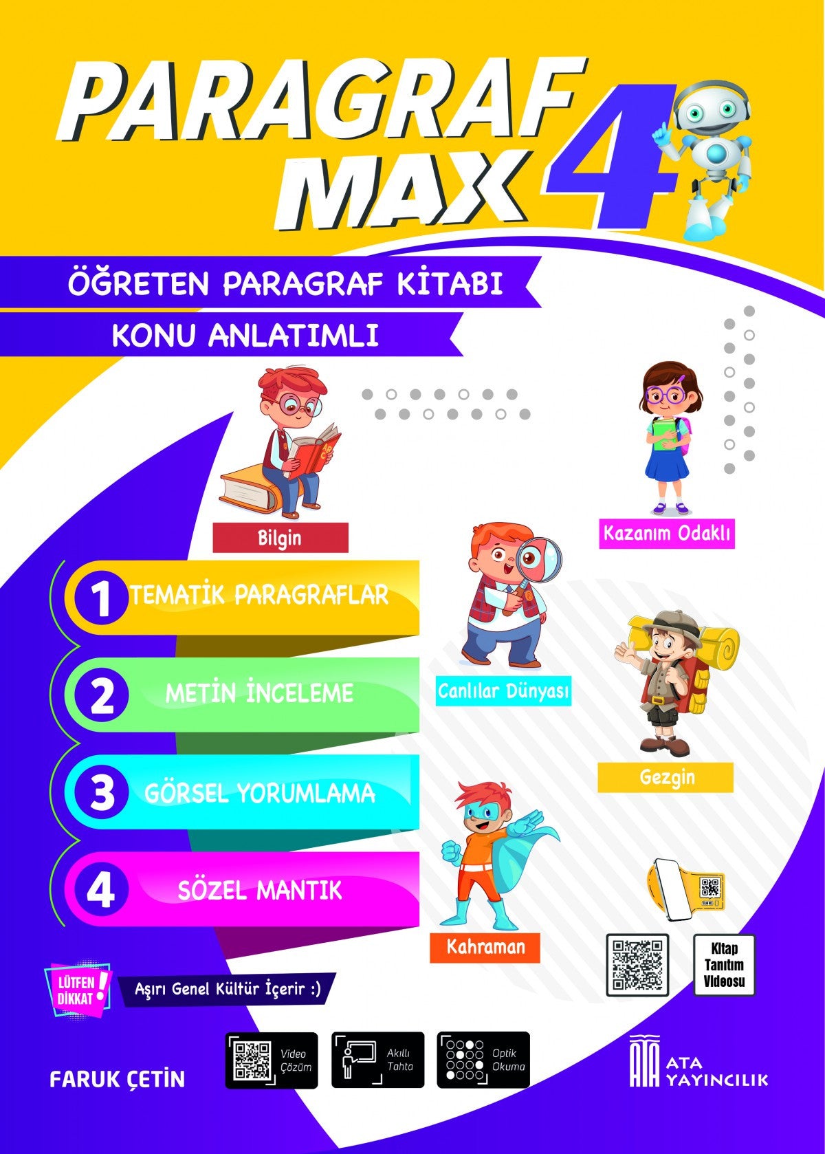 4. Sınıf Paragraf Max kitap kapağı