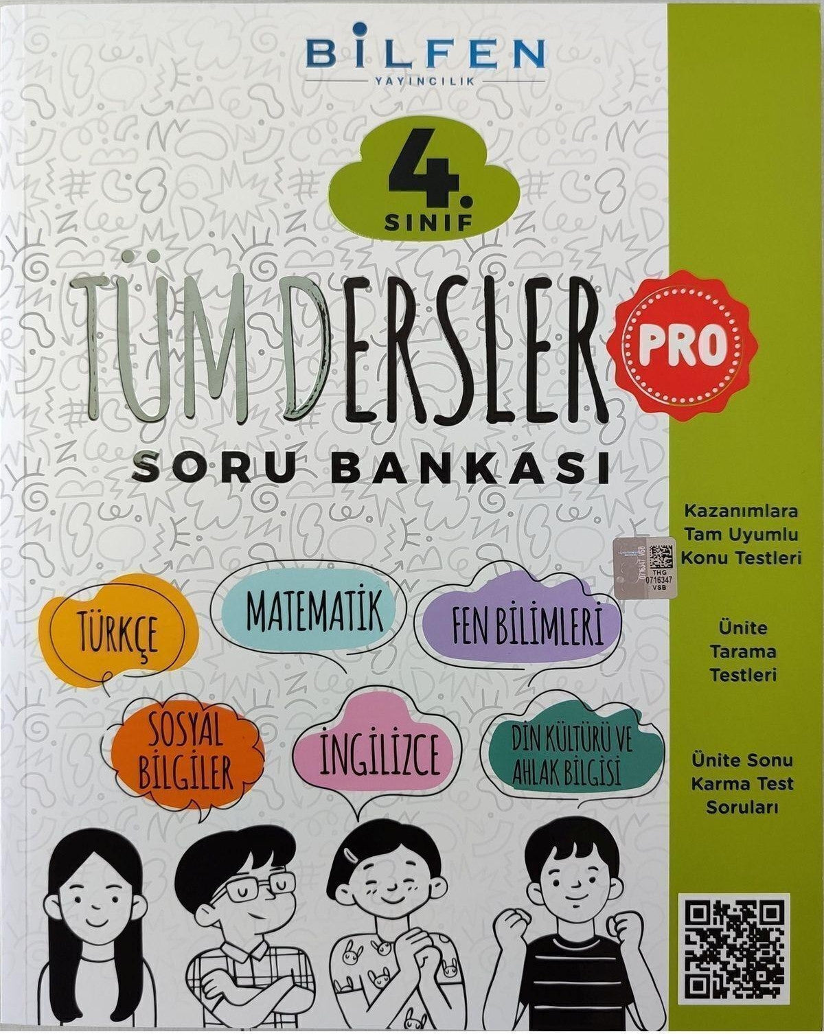 4. Sınıf Pro Tüm Dersler Soru Bankası - Kolektif kitap kapağı
