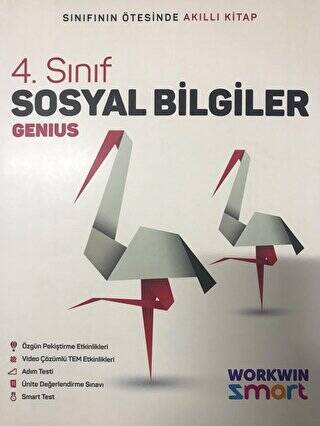 Workwin 4. Sınıf Sosyal Bilgiler Genius - Kolektif kitap kapağı