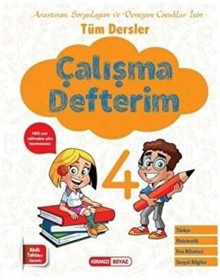4. Sınıf Tüm Dersler Çalışma Defterim - Kolektif kitap kapağı