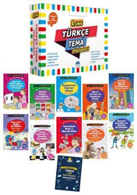 4. Sınıf Türkçe – Tema Hikayeleri - Özlem Aytek kitap kapağı