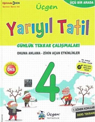 4. Sınıf Yarıyıl Tatil Günlük Tekrar Çalışmaları - Kolektif kitap kapağı