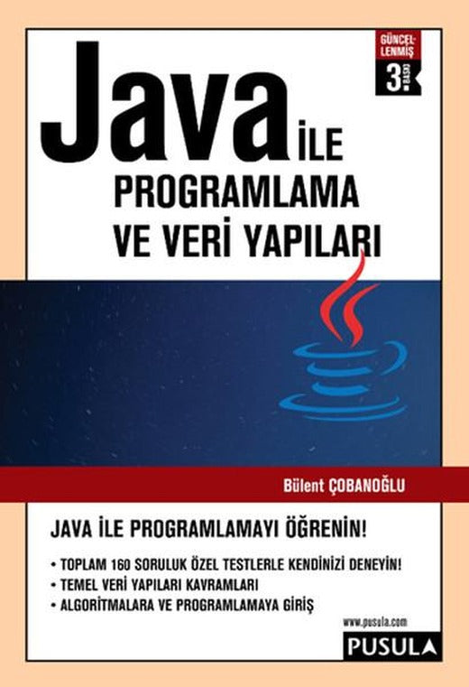 Java İle Programlama ve Veri Yapıları | Pusula Yayıncılık (İnce Kapak)
