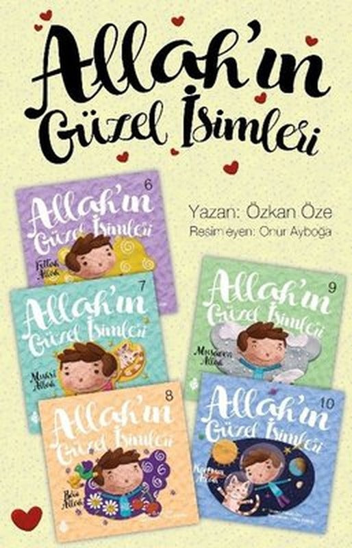 Allah'ın Güzel İsimleri 2.Set-5 Kitap Takım | Uğurböceği
