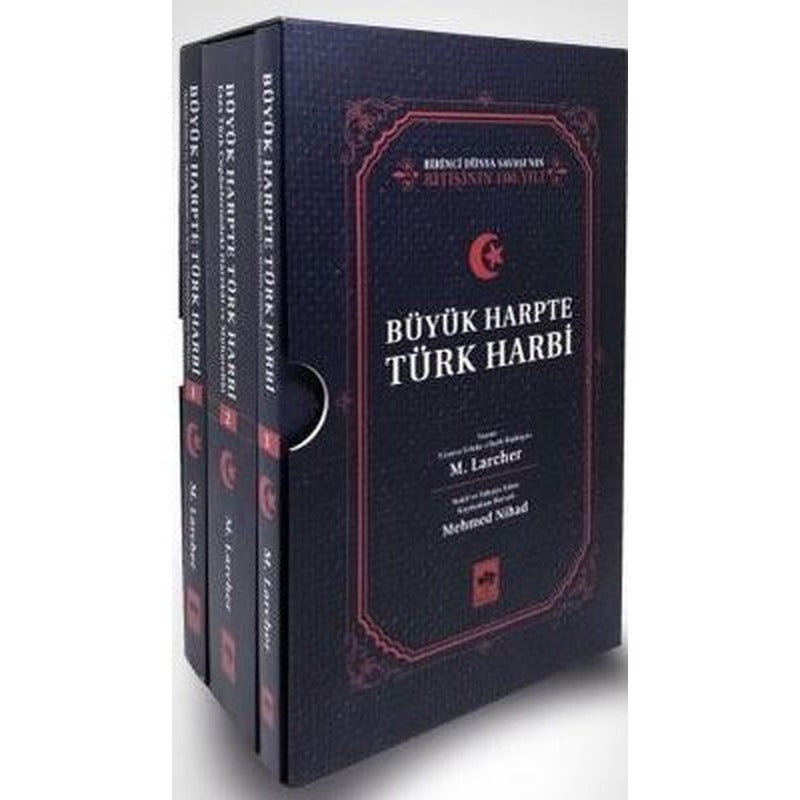 Büyük Harpte Türk Harbi-3 Kitap Takım | Ötüken Neşriyat Yayınları
