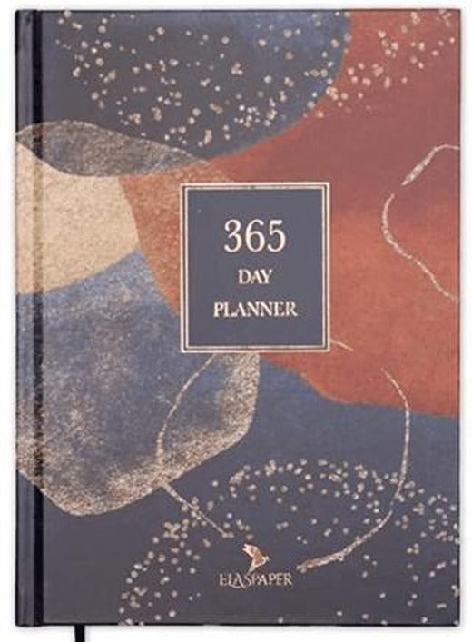 365 Day Planner - Terracotta | Elaspaper (Ciltli)