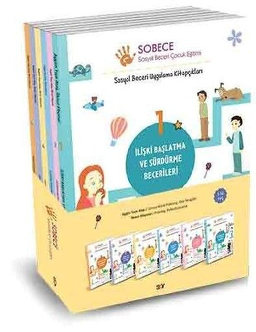 Sobece-Sosyal Beceri Çocuk Eğitimi Seti-6 Kitap Takım | Say Yayınları (İnce Kapak)