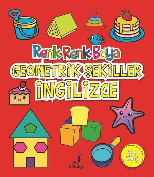 Geometrik Şekiller İngilizce - Renk Renk Boya