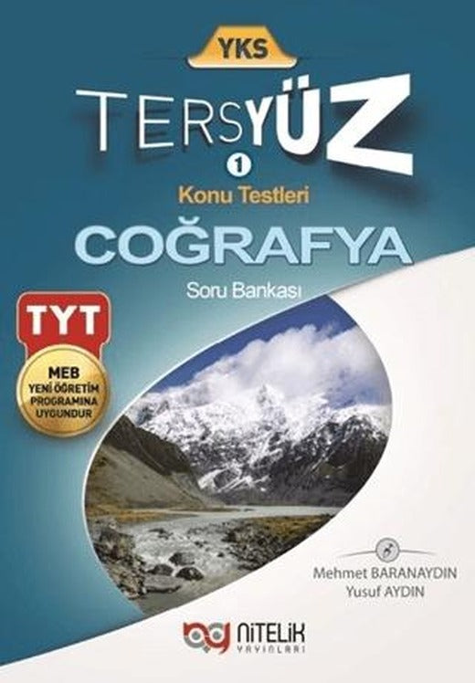 Nitelik YKS TYT Coğrafya Tersyüz Soru Kitabı | Nitelik Yayınları (Ciltsiz)