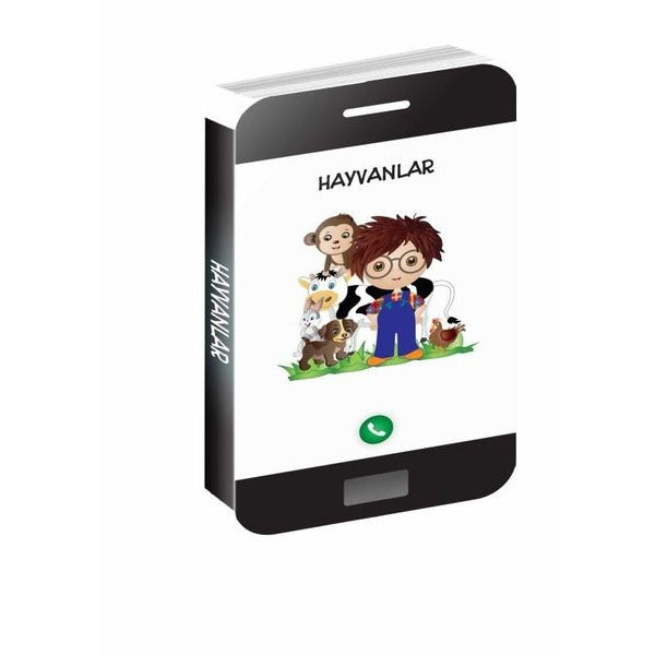 Hayvanlar - Telefon Kitabım | Beta Kids (Ciltli)