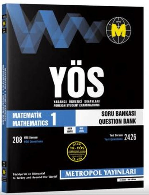YÖS Matematik - 1 Soru Bankası (Orta Seviye)